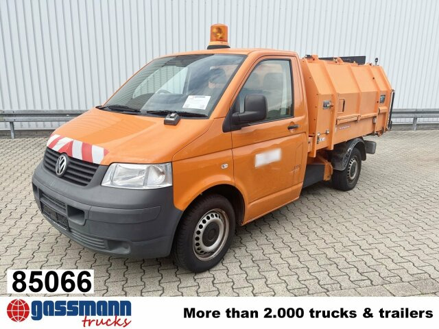 Volkswagen T5 1.9 TDI 4x2, Hagemann Müllpreßaufbau ca. - Çöp kamyonu: fotoğraf 1 Volkswagen T5 1.9 TDI 4x2, Hagemann Müllpreßaufbau ca. - Çöp kamyonu: fotoğraf 1