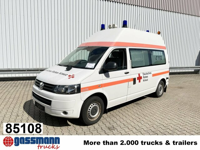 Volkswagen T5 2.0 TDI 4x2, Krankenwagen - Ambulans arabası: fotoğraf 1 Volkswagen T5 2.0 TDI 4x2, Krankenwagen - Ambulans arabası: fotoğraf 1