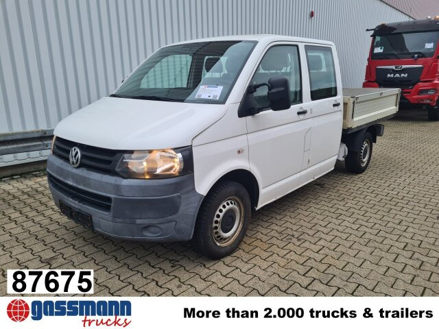 Volkswagen T5 Doka 4x2, 2.0 ltr. TDI Pritsche - Açık kasa kamyonet, Çift kabin kamyonet: fotoğraf 1 Volkswagen T5 Doka 4x2, 2.0 ltr. TDI Pritsche - Açık kasa kamyonet, Çift kabin kamyonet: fotoğraf 1
