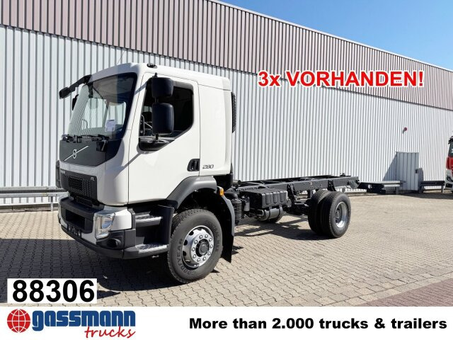 Volvo FL 280 4x4, Nebenantrieb - Şasi kamyon: fotoğraf 1 Volvo FL 280 4x4, Nebenantrieb - Şasi kamyon: fotoğraf 1