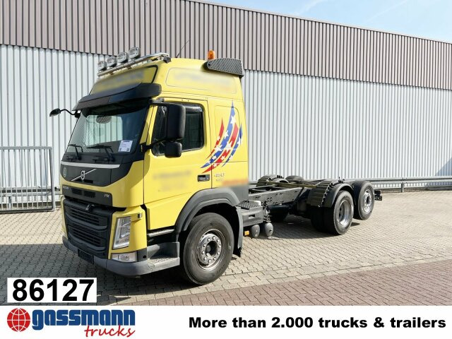 Volvo FM 450 6x2, Motorabtrieb, Lenk-/Liftachse - Şasi kamyon: fotoğraf 1 Volvo FM 450 6x2, Motorabtrieb, Lenk-/Liftachse - Şasi kamyon: fotoğraf 1