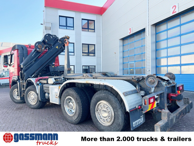 Volvo FM 460 8x2-6, Lenk-/Liftachse, Kran HMF 2020-K4, - Kancalı yükleyici kamyon, Vinçli kamyon: fotoğraf 2 Volvo FM 460 8x2-6, Lenk-/Liftachse, Kran HMF 2020-K4, - Kancalı yükleyici kamyon, Vinçli kamyon: fotoğraf 2