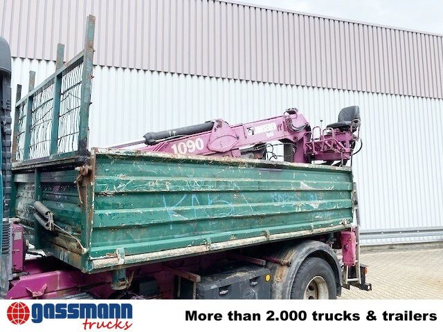 Damperli kamyon, Vinçli kamyon Volvo FM12-420 4x2 mit Heckkran Jonsered 1090,: fotoğraf 14