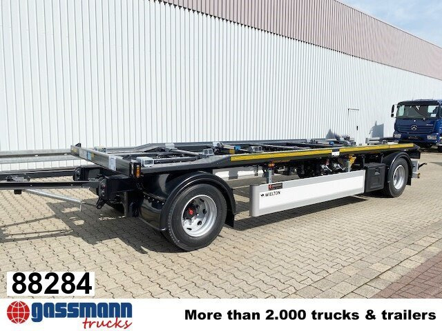 Wielton PS2P70B Abrollanhänger bis 7,25 m Behälter - Kancali yükleyici/ Hidrolift römork: fotoğraf 1 Wielton PS2P70B Abrollanhänger bis 7,25 m Behälter - Kancali yükleyici/ Hidrolift römork: fotoğraf 1