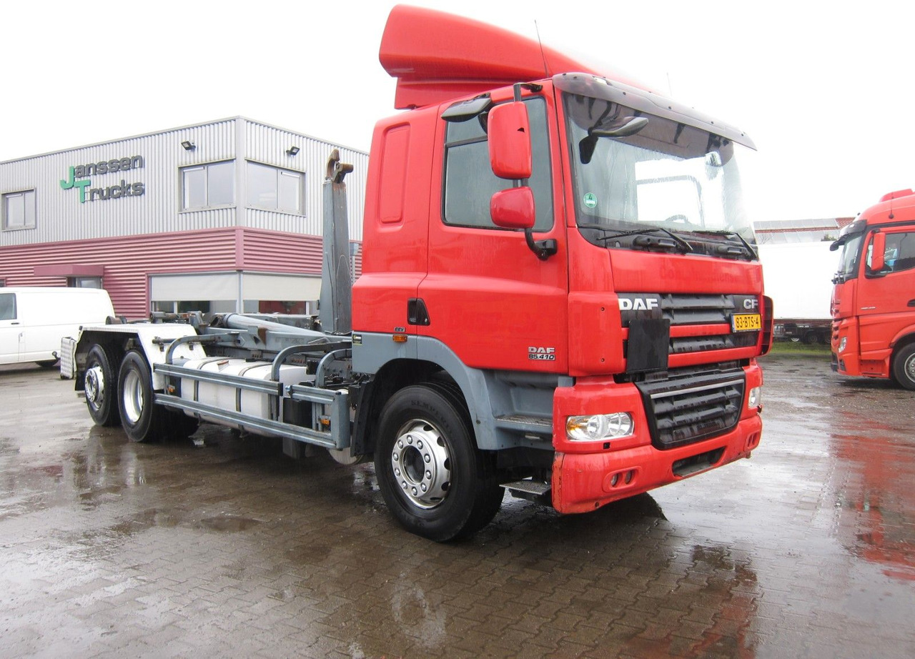 DAF CF 85 410 6X2*4 Meiller Haken Manual Retarder - Kancalı yükleyici kamyon: fotoğraf 1 DAF CF 85 410 6X2*4 Meiller Haken Manual Retarder - Kancalı yükleyici kamyon: fotoğraf 1