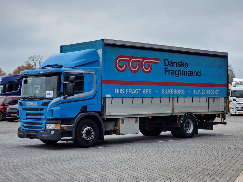 Scania P250 4x2 - Loadlift - Side boards - Full air - Euro 6 - Tenteli kamyon: fotoğraf 3 Scania P250 4x2 - Loadlift - Side boards - Full air - Euro 6 - Tenteli kamyon: fotoğraf 3