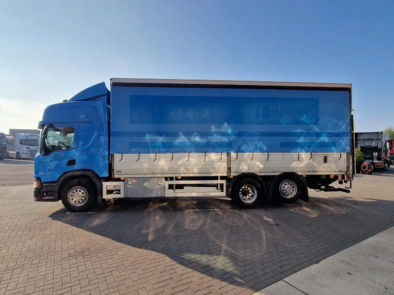 Scania P450 Highline 6x2*4 - Zepro loadlift - Steering axle - 5.15 WB - Full air - - Tenteli kamyon: fotoğraf 4 Scania P450 Highline 6x2*4 - Zepro loadlift - Steering axle - 5.15 WB - Full air - - Tenteli kamyon: fotoğraf 4