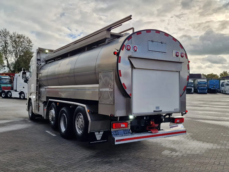 Scania R520 V8 8x2*4 - Milk tank - 19.000L - 4 compartments - Pump and counter - Retarder - Tanker kamyon: fotoğraf 5 Scania R520 V8 8x2*4 - Milk tank - 19.000L - 4 compartments - Pump and counter - Retarder - Tanker kamyon: fotoğraf 5