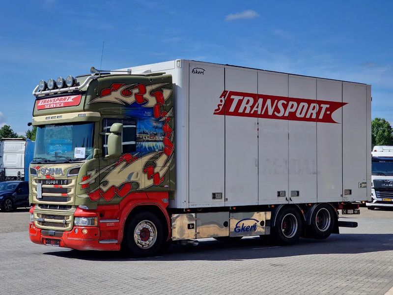 Scania R580 V8 Topline 6x2 - Box with sidedoors - Retarder - Full air - 4.55WB - Kapalı kasa kamyon: fotoğraf 3 Scania R580 V8 Topline 6x2 - Box with sidedoors - Retarder - Full air - 4.55WB - Kapalı kasa kamyon: fotoğraf 3