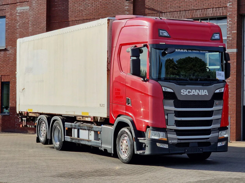 Scania S500 NGS Highline 6x2 - BDF - Full air - Loadlift - Box - Navi - Retarder - Konteynır taşıyıcı/ Yedek karoser kamyon: fotoğraf 1 Scania S500 NGS Highline 6x2 - BDF - Full air - Loadlift - Box - Navi - Retarder - Konteynır taşıyıcı/ Yedek karoser kamyon: fotoğraf 1