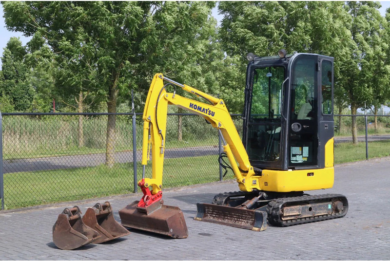 Komatsu PC16 R-3HS | 3X BUCKET | QUICK COUPLER | SWING BOOM - Mini ekskavatör: fotoğraf 2 Komatsu PC16 R-3HS | 3X BUCKET | QUICK COUPLER | SWING BOOM - Mini ekskavatör: fotoğraf 2