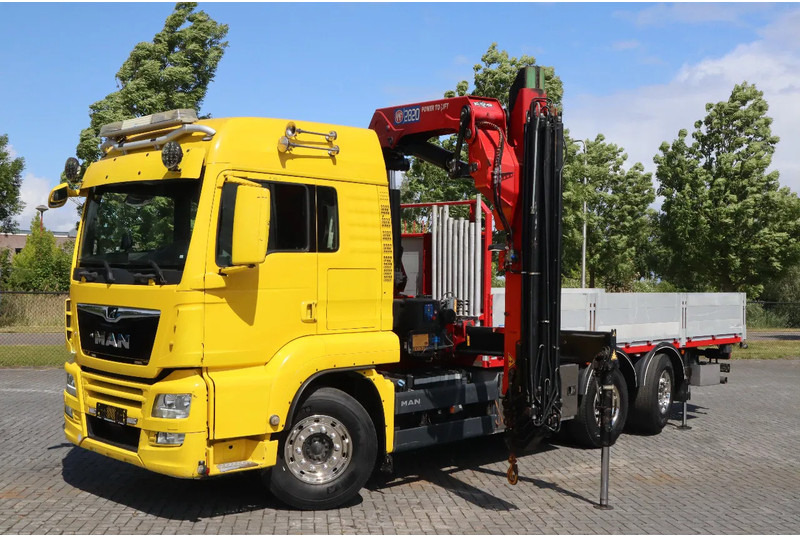 MAN TGS 26.500 | 6X2*4 | HMF 2820 K6 | KRAN / CRANE - Vinçli kamyon: fotoğraf 3 MAN TGS 26.500 | 6X2*4 | HMF 2820 K6 | KRAN / CRANE - Vinçli kamyon: fotoğraf 3