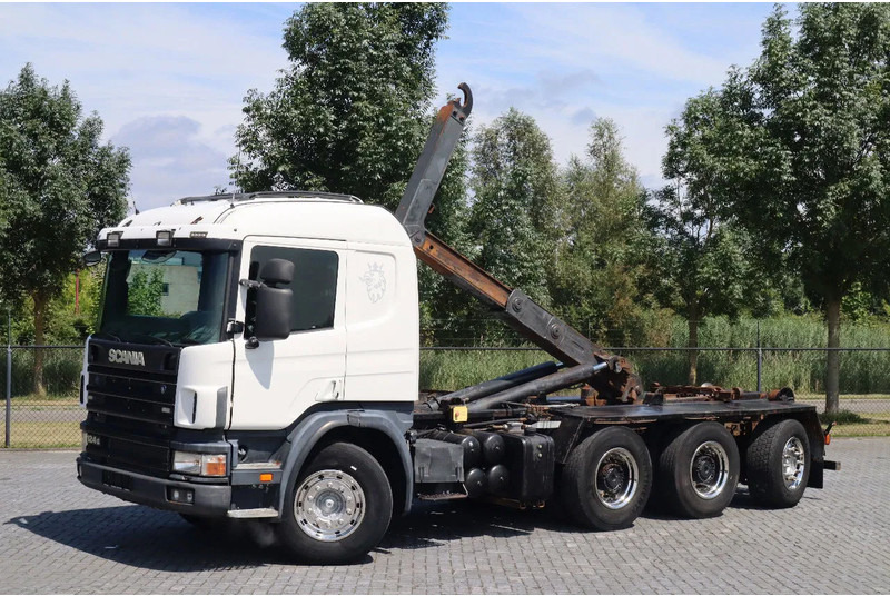Scania P124-420 | 8X4 | HOOKLIFT | MANUAL | BIG AXLES | EURO 3 - Kancalı yükleyici kamyon: fotoğraf 1 Scania P124-420 | 8X4 | HOOKLIFT | MANUAL | BIG AXLES | EURO 3 - Kancalı yükleyici kamyon: fotoğraf 1