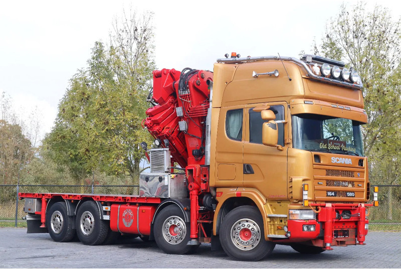 Scania R164-580 V8 8X2 | COPMA 990 | JIB | 6+4 EXT | WINCH | REMOTE - Vinçli kamyon: fotoğraf 4 Scania R164-580 V8 8X2 | COPMA 990 | JIB | 6+4 EXT | WINCH | REMOTE - Vinçli kamyon: fotoğraf 4
