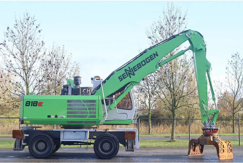 Sennebogen 818 E K9 ULM | SORTING GRAB | GOOD TIRES - Tekerlekli ekskavatör: fotoğraf 4 Sennebogen 818 E K9 ULM | SORTING GRAB | GOOD TIRES - Tekerlekli ekskavatör: fotoğraf 4