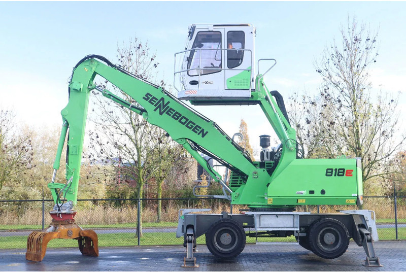 Sennebogen 818 E K9 ULM | SORTING GRAB | GOOD TIRES - Tekerlekli ekskavatör: fotoğraf 1 Sennebogen 818 E K9 ULM | SORTING GRAB | GOOD TIRES - Tekerlekli ekskavatör: fotoğraf 1