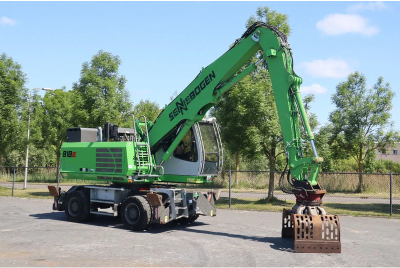 Sennebogen 818 M K9 ULM | SORTING GRAB | GOOD CONDITION - Tekerlekli ekskavatör: fotoğraf 5 Sennebogen 818 M K9 ULM | SORTING GRAB | GOOD CONDITION - Tekerlekli ekskavatör: fotoğraf 5