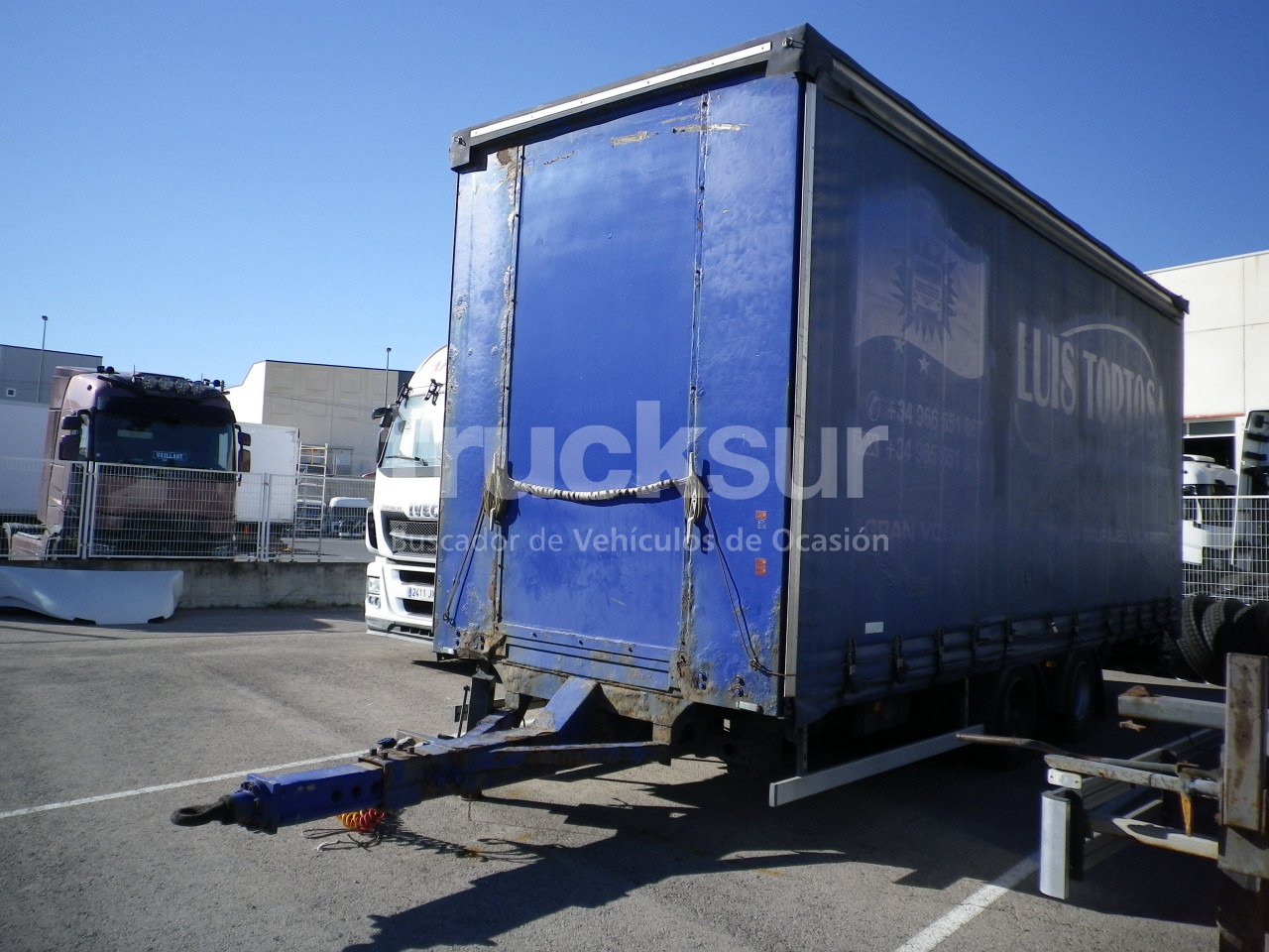 LECITRAILER LTRC-2E - Tenteli römork: fotoğraf 1 LECITRAILER LTRC-2E - Tenteli römork: fotoğraf 1
