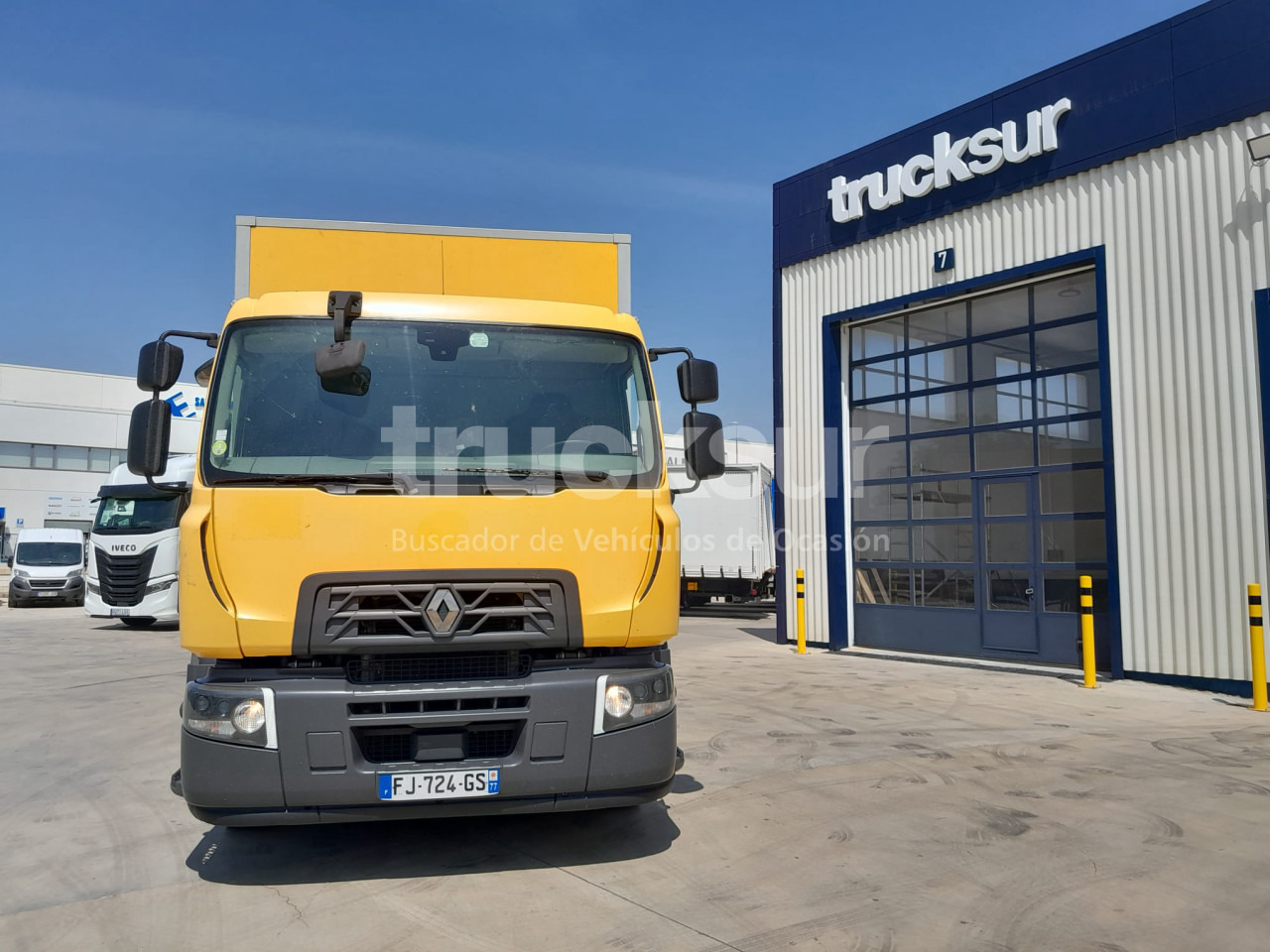 RENAULT D280.18   21P - Kapalı kasa kamyon: fotoğraf 5 RENAULT D280.18   21P - Kapalı kasa kamyon: fotoğraf 5