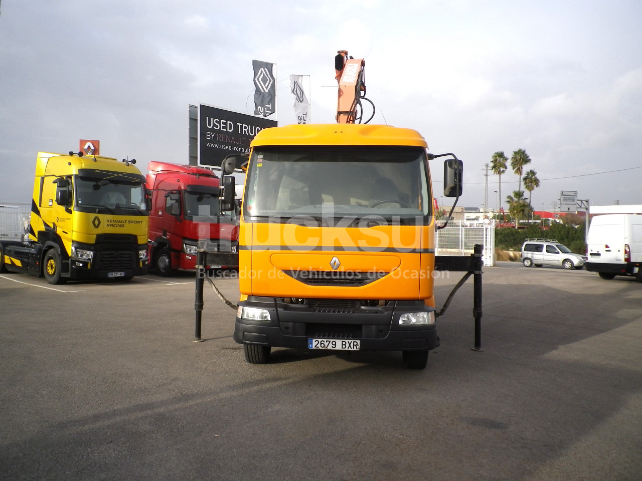 RENAULT MIDLUM 220.14C GRUA - Sal/ Açık kasa kamyon, Vinçli kamyon: fotoğraf 5 RENAULT MIDLUM 220.14C GRUA - Sal/ Açık kasa kamyon, Vinçli kamyon: fotoğraf 5