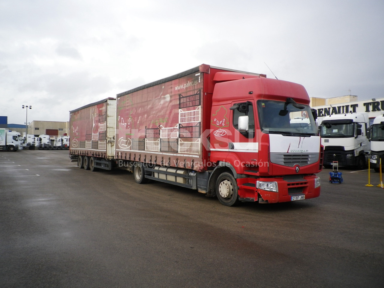 RENAULT PREMIUM 460 DXI REMOLCADOR - Tenteli kamyon: fotoğraf 2 RENAULT PREMIUM 460 DXI REMOLCADOR - Tenteli kamyon: fotoğraf 2