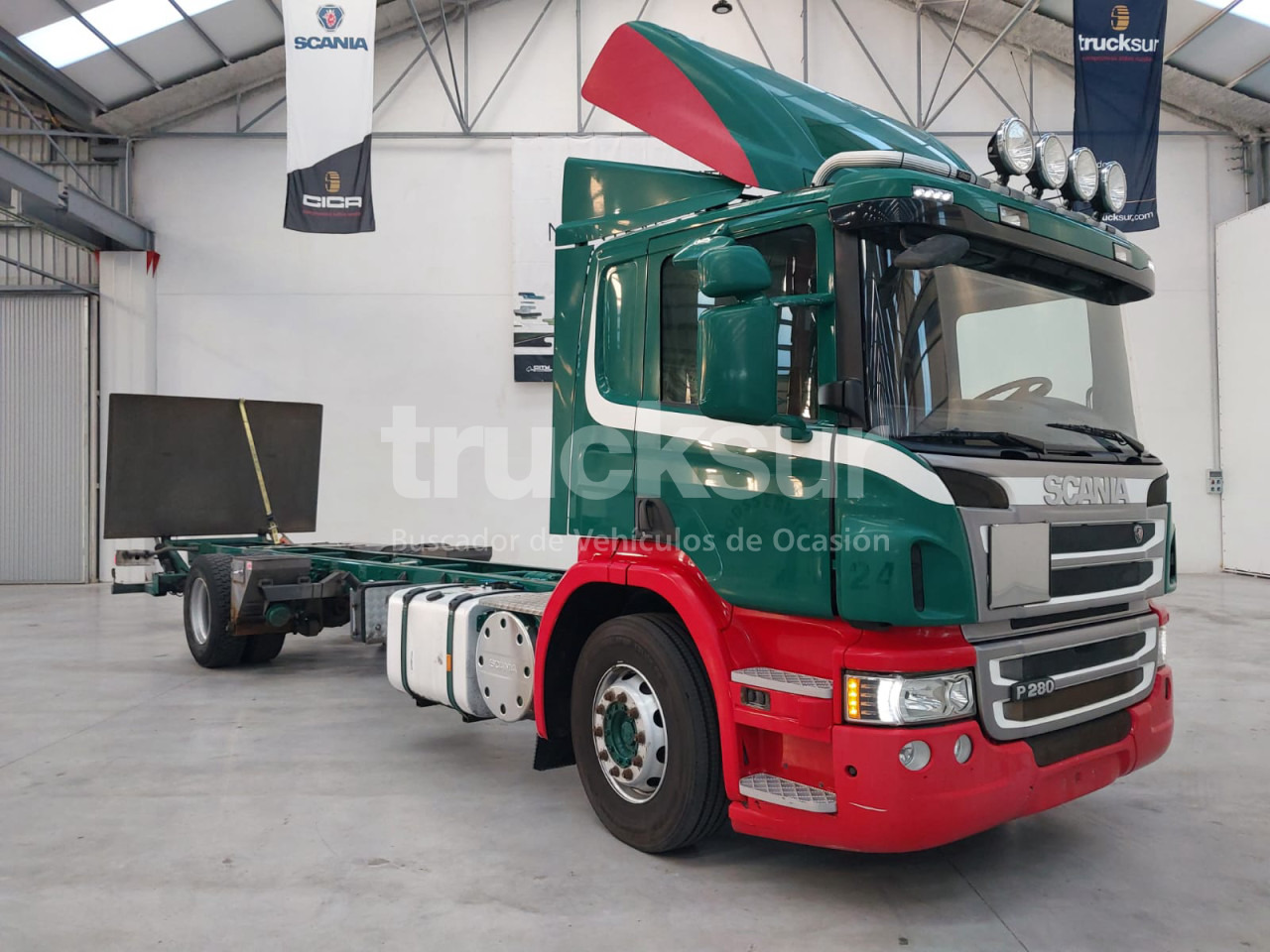 SCANIA P280.18 - Şasi kamyon: fotoğraf 2 SCANIA P280.18 - Şasi kamyon: fotoğraf 2