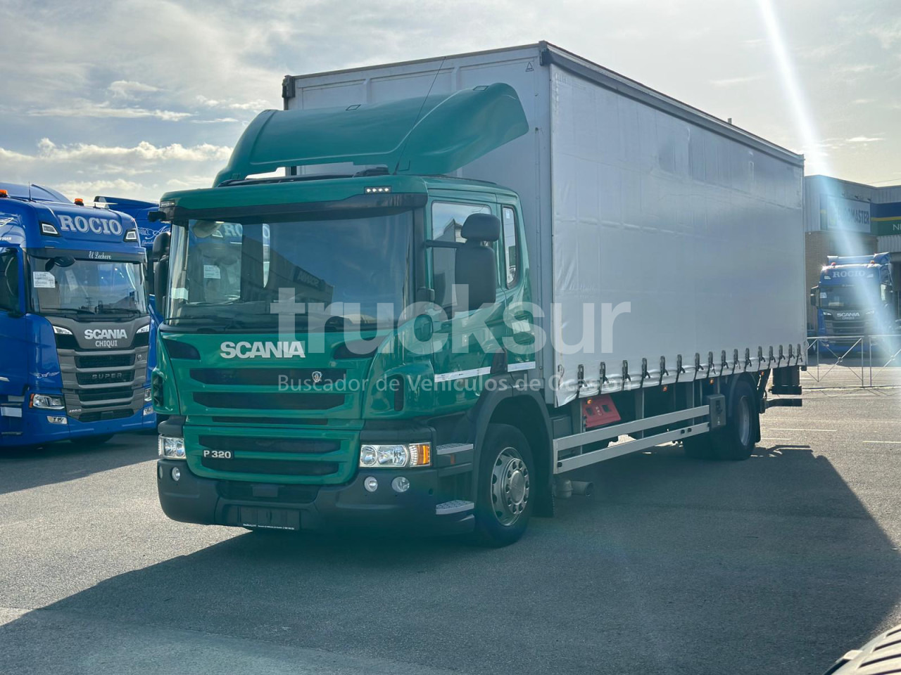 SCANIA P320 - Tenteli kamyon: fotoğraf 2 SCANIA P320 - Tenteli kamyon: fotoğraf 2