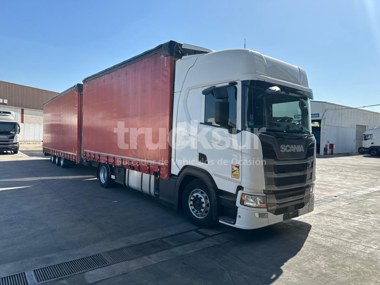 SCANIA R450.18 - Tenteli kamyon: fotoğraf 4 SCANIA R450.18 - Tenteli kamyon: fotoğraf 4