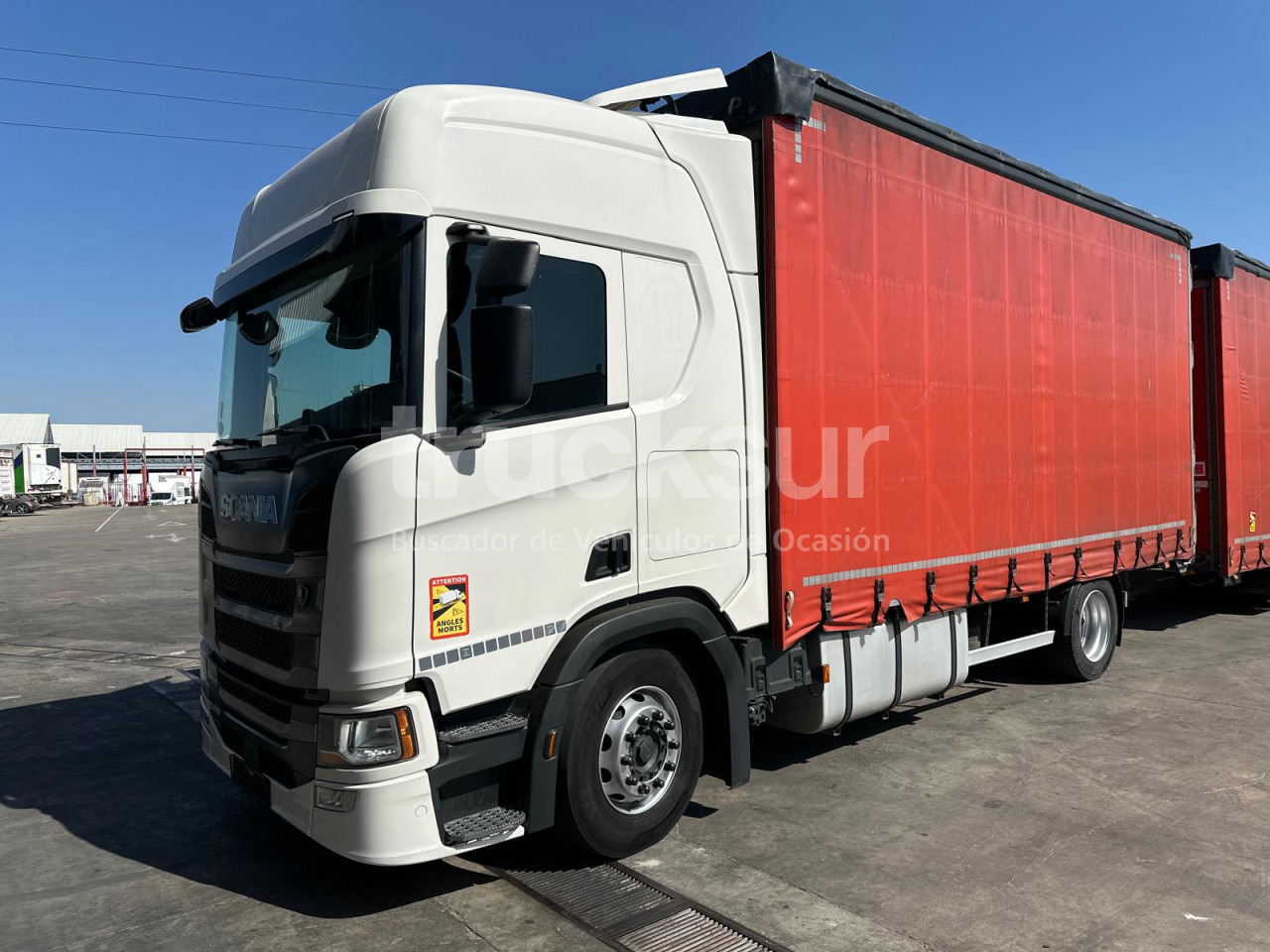 SCANIA R450.18 - Tenteli kamyon: fotoğraf 1 SCANIA R450.18 - Tenteli kamyon: fotoğraf 1