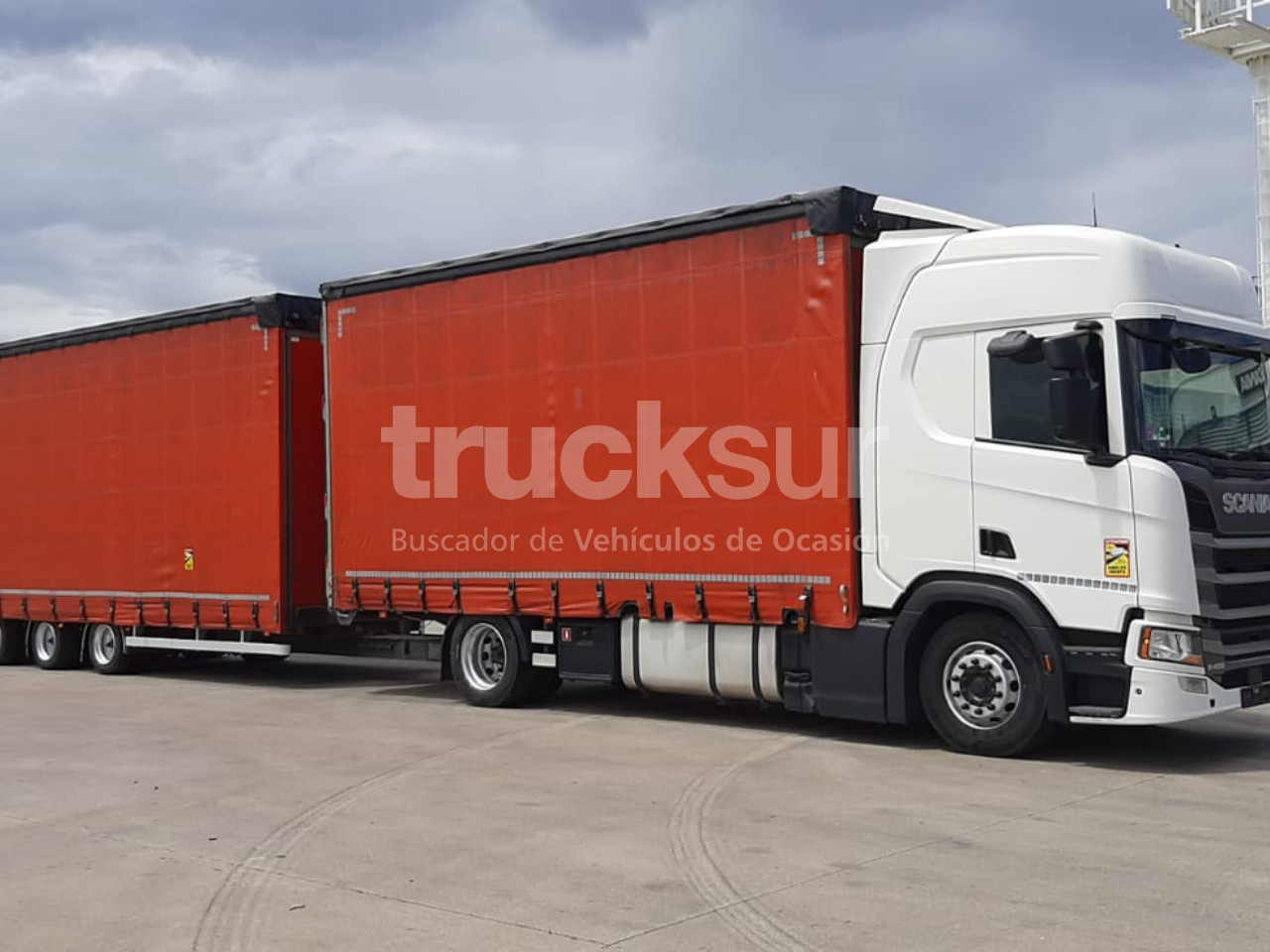 SCANIA R450.18 - Tenteli kamyon: fotoğraf 1 SCANIA R450.18 - Tenteli kamyon: fotoğraf 1