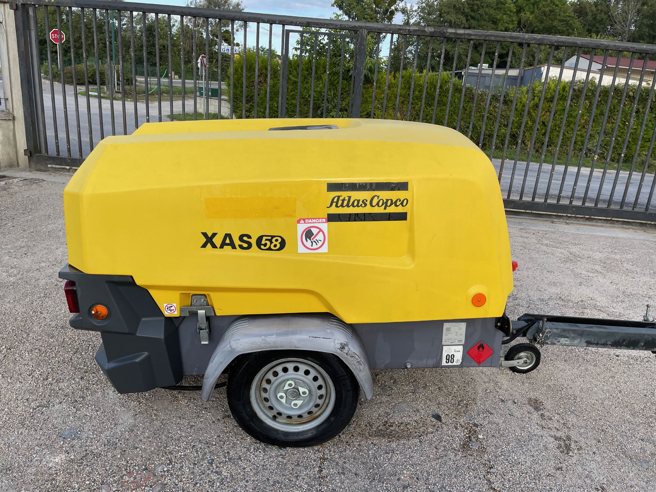 ATLAS COPCO XAS58 - Hava kompresörü: fotoğraf 1 ATLAS COPCO XAS58 - Hava kompresörü: fotoğraf 1