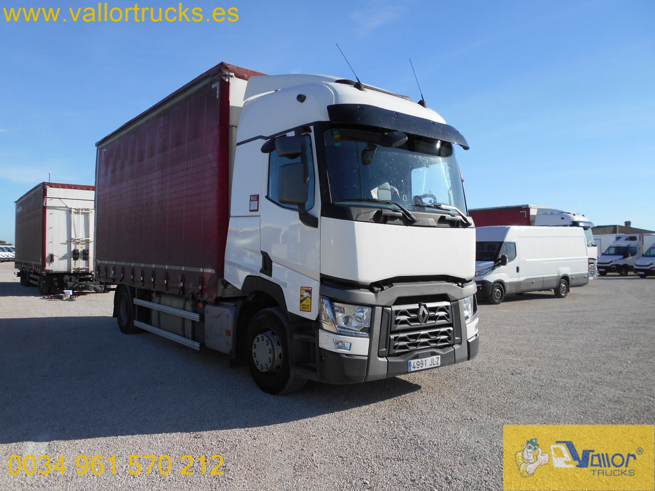 RENAULT T460 - Tenteli kamyon: fotoğraf 4 RENAULT T460 - Tenteli kamyon: fotoğraf 4