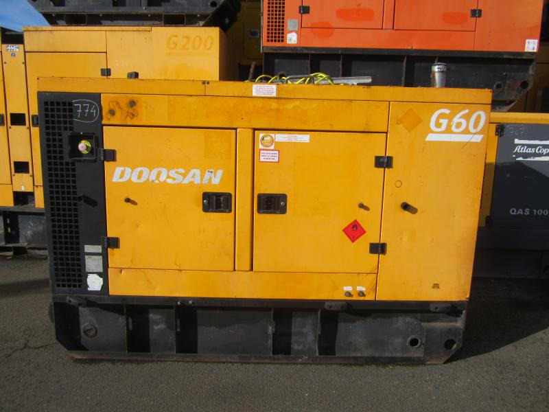 Doosan G60 - Elektrikli jeneratör: fotoğraf 1 Doosan G60 - Elektrikli jeneratör: fotoğraf 1