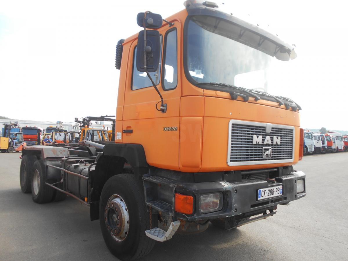 MAN 32.322 - Kancalı yükleyici kamyon: fotoğraf 2 MAN 32.322 - Kancalı yükleyici kamyon: fotoğraf 2
