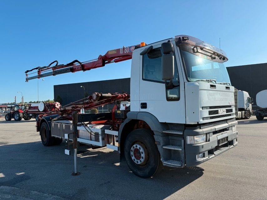 Iveco EuroTech Cursor 190E31 4x2 Tipper / HMF 1060 B3 - Vinçli kamyon: fotoğraf 2 Iveco EuroTech Cursor 190E31 4x2 Tipper / HMF 1060 B3 - Vinçli kamyon: fotoğraf 2