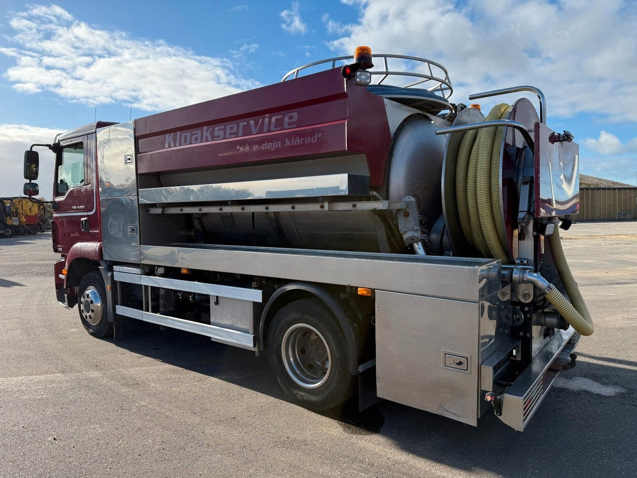 MAN TGM 14.250 VM-Tarm Stainless Steel 5600 l. Kombi - Vidanjör: fotoğraf 4 MAN TGM 14.250 VM-Tarm Stainless Steel 5600 l. Kombi - Vidanjör: fotoğraf 4