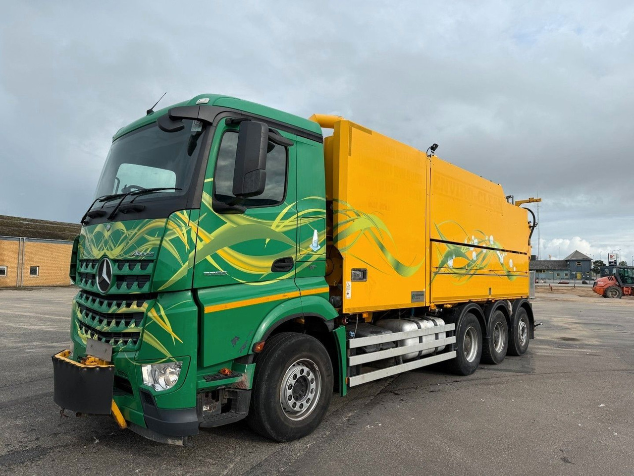 Mercedes-Benz 3258 RHD 8x4-4 Wiedemann Super 1000 Recycler - Vidanjör: fotoğraf 2 Mercedes-Benz 3258 RHD 8x4-4 Wiedemann Super 1000 Recycler - Vidanjör: fotoğraf 2