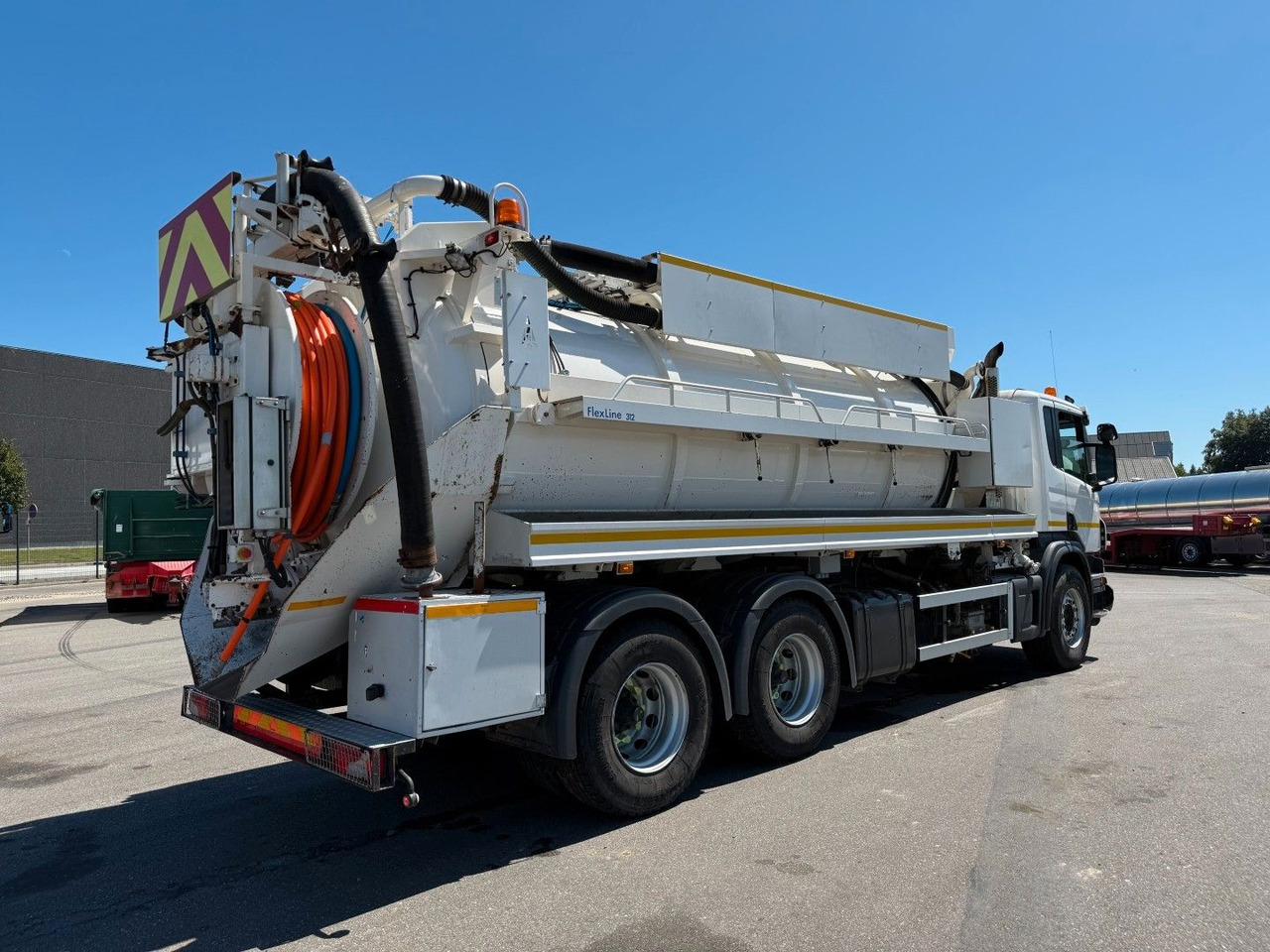 Scania P360 6x4 RHD Hvidtved Larsen FlexLine 312 - Vidanjör: fotoğraf 3 Scania P360 6x4 RHD Hvidtved Larsen FlexLine 312 - Vidanjör: fotoğraf 3