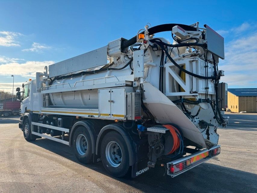 Scania P360 Euro 6 6x4 JHL Hvidtved Larsen FlexLine 312 - Vidanjör: fotoğraf 4 Scania P360 Euro 6 6x4 JHL Hvidtved Larsen FlexLine 312 - Vidanjör: fotoğraf 4