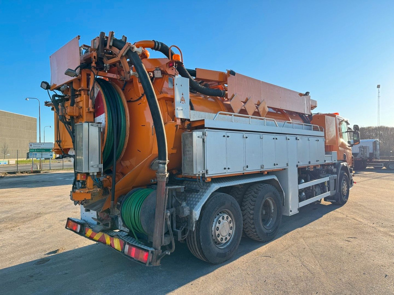 Scania P400 6x2*4 Hvidtved Larsen Flexline 310 - Vidanjör: fotoğraf 3 Scania P400 6x2*4 Hvidtved Larsen Flexline 310 - Vidanjör: fotoğraf 3