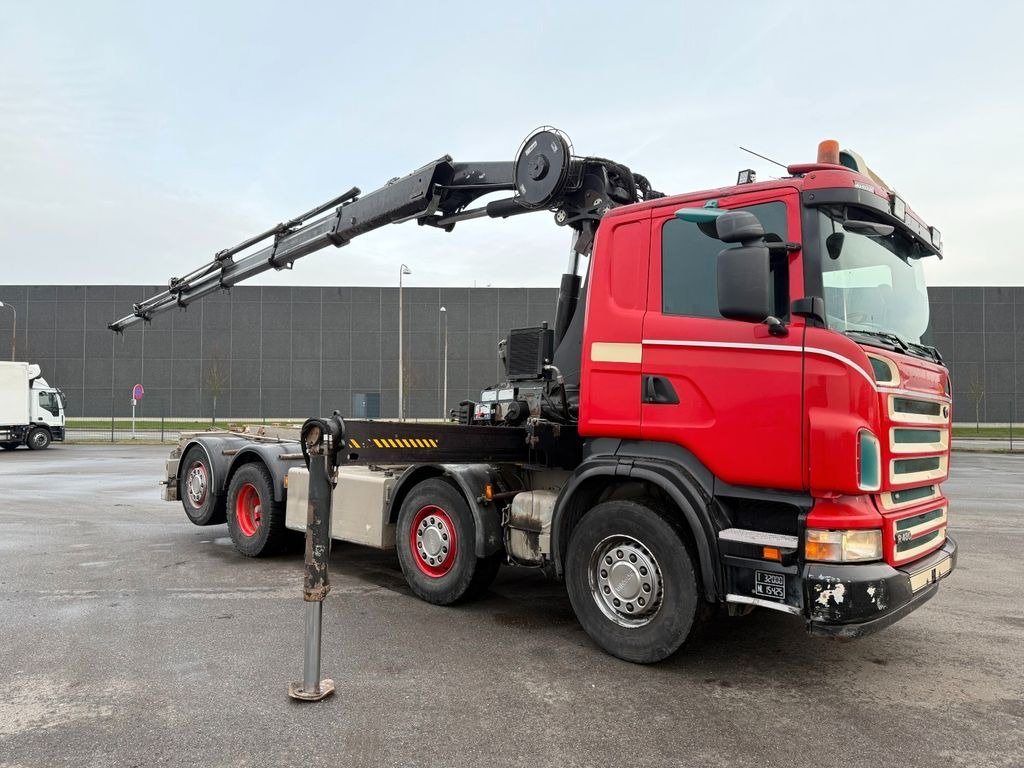 Scania R480 8x2*6 Tipper / Crane Hiab 244 EP-5 Hiduo - Vinçli kamyon, Damperli kamyon: fotoğraf 2 Scania R480 8x2*6 Tipper / Crane Hiab 244 EP-5 Hiduo - Vinçli kamyon, Damperli kamyon: fotoğraf 2