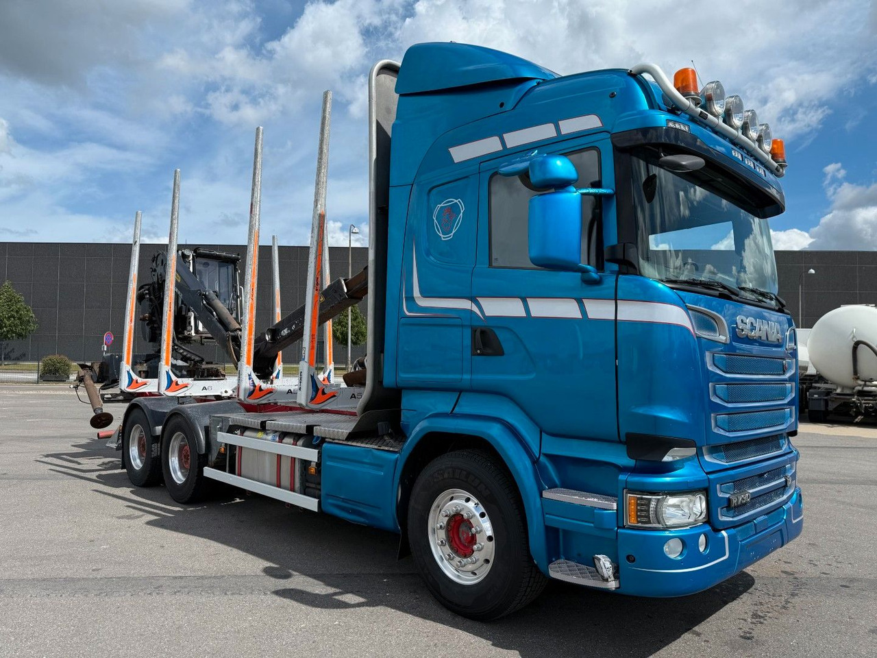 Scania R730 V8 6x4 Palfinger Epsilon M12L80 / Holz - Tomruk kamyonu, Vinçli kamyon: fotoğraf 2 Scania R730 V8 6x4 Palfinger Epsilon M12L80 / Holz - Tomruk kamyonu, Vinçli kamyon: fotoğraf 2