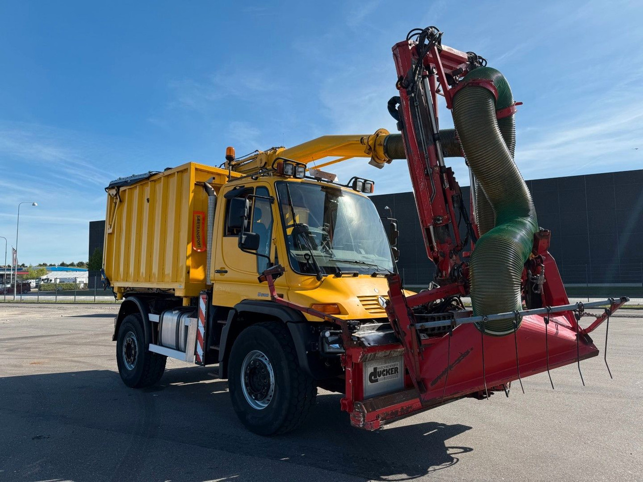 Unimog U500 4x4 / Dücker Kipper / Saug / Mäher MKT 15R - Damperli kamyon: fotoğraf 2 Unimog U500 4x4 / Dücker Kipper / Saug / Mäher MKT 15R - Damperli kamyon: fotoğraf 2