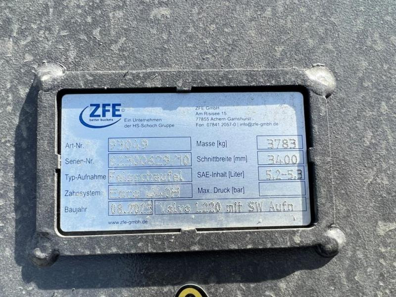 Volvo L220 Felsschaufel NEU - Tekerlekli yükleyici: fotoğraf 3 Volvo L220 Felsschaufel NEU - Tekerlekli yükleyici: fotoğraf 3