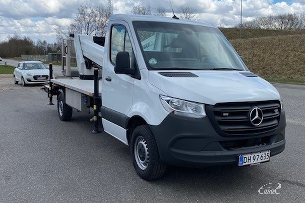 Yeni Araç üzerine platform Mercedes-Benz Sprinter: fotoğraf 10