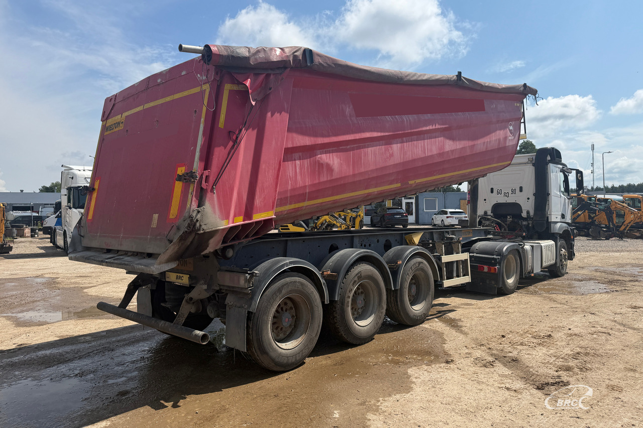 Wielton NW-3 - Damperli dorse: fotoğraf 4 Wielton NW-3 - Damperli dorse: fotoğraf 4