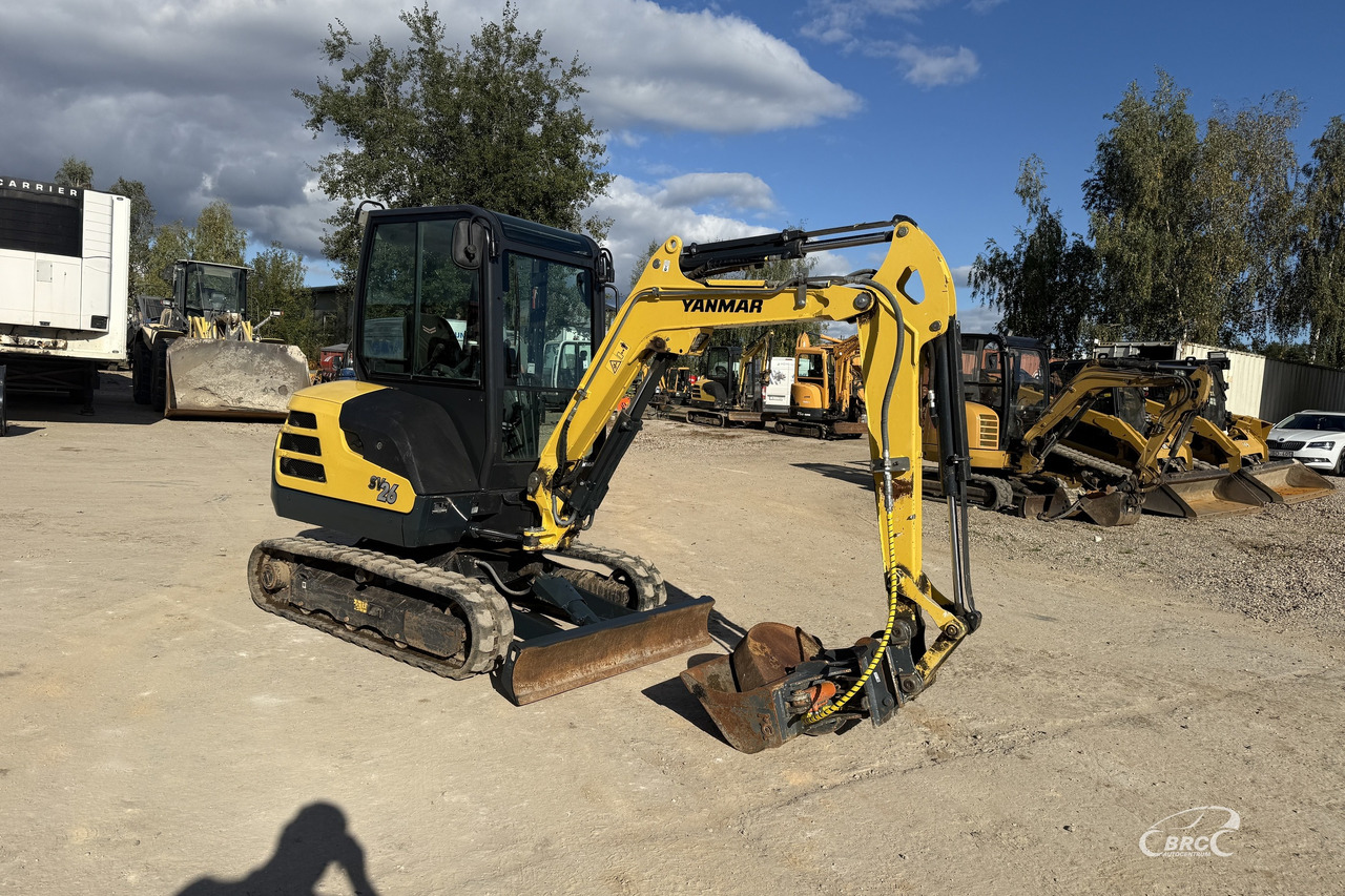 Yanmar SV26 - Mini ekskavatör: fotoğraf 2 Yanmar SV26 - Mini ekskavatör: fotoğraf 2