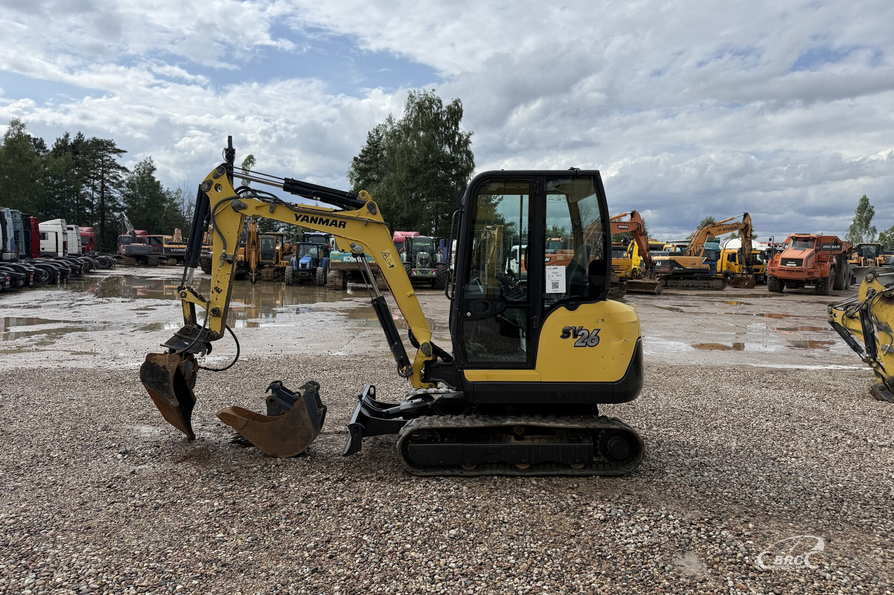 Yanmar SV26 - Mini ekskavatör: fotoğraf 3 Yanmar SV26 - Mini ekskavatör: fotoğraf 3