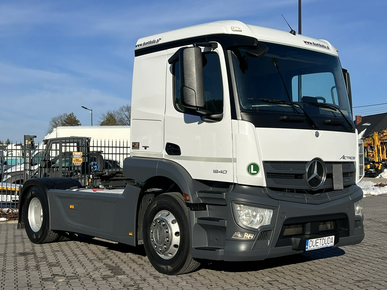 Mercedes ACTROS 1840 Euro 6 ADR HYDRAULIKA Niska Kabina Standard !!! - Çekici: fotoğraf 1 Mercedes ACTROS 1840 Euro 6 ADR HYDRAULIKA Niska Kabina Standard !!! - Çekici: fotoğraf 1