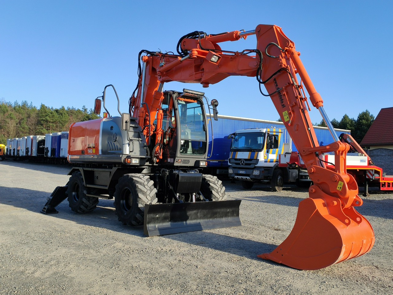 Hitachi ZX140 Koparka Kołowa - Tekerlekli ekskavatör: fotoğraf 2 Hitachi ZX140 Koparka Kołowa - Tekerlekli ekskavatör: fotoğraf 2